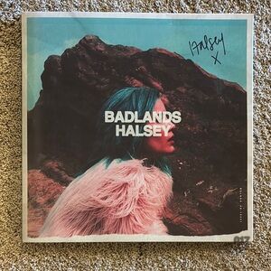 Badlands Halsey Vinyl Record Signed